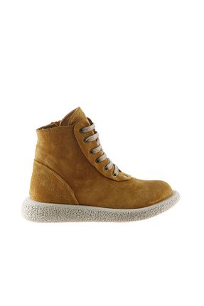 بوت / نیم بوت زرد زنانه چرم خالص Bueno Shoes - کد 225248479