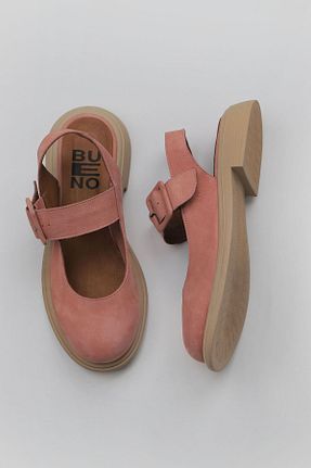 صندل صورتی زنانه پاشنه ضخیم Bueno Shoes - کد 774835460