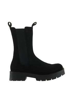 بوت / نیم بوت مشکی زنانه چرم خالص Bueno Shoes - کد 225341359