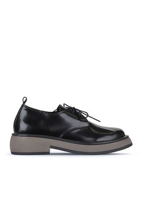 کفش کلاسیک مشکی زنانه چرم خالص Bueno Shoes - کد 768021251