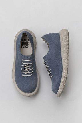 کفش کژوال آبی زنانه چرم خالص Bueno Shoes - کد 409568978