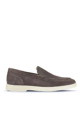 کفش لوفر قهوه ای مردانه چرم خالص Bueno Shoes - کد 827722987