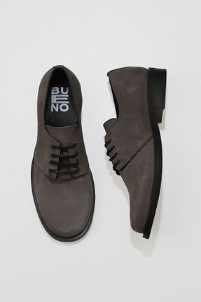 کفش کلاسیک طوسی زنانه چرم خالص Bueno Shoes - کد 375383922