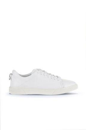 کفش اسنیکر سفید مردانه چرم اصل Bueno Shoes - کد 829496999