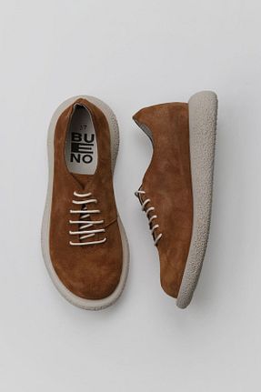 کفش کژوال قهوه ای زنانه چرم خالص Bueno Shoes - کد 409569003