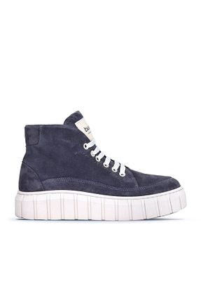 بوت / نیم بوت طوسی زنانه چرم خالص Bueno Shoes - کد 145607215