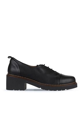 کفش کلاسیک مشکی زنانه چرم خالص Bueno Shoes - کد 776075668