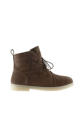 بوت / نیم بوت قهوه ای زنانه پارچه ای Bueno Shoes - کد 193331042