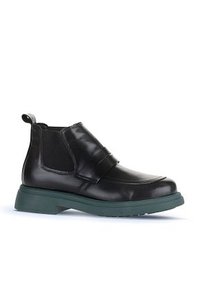 بوت / نیم بوت مشکی زنانه چرم خالص Bueno Shoes - کد 776075632