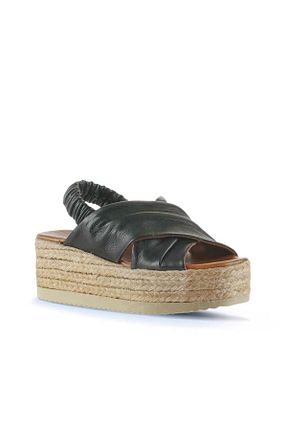 صندل مشکی زنانه پاشنه پر Bueno Shoes - کد 289104313