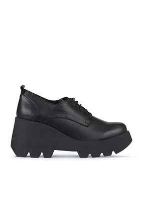 کفش پاشنه بلند پر مشکی زنانه پاشنه متوسط (5-9 سانتی متر) Bueno Shoes - کد 772437424