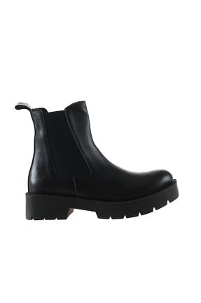 بوت / نیم بوت مشکی زنانه چرم خالص Bueno Shoes - کد 151799318