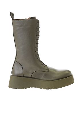 بوت / نیم بوت خاکی زنانه چرم خالص Bueno Shoes - کد 384043070