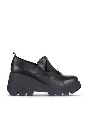 کفش پاشنه بلند پر مشکی زنانه پاشنه متوسط (5-9 سانتی متر) Bueno Shoes - کد 772678610