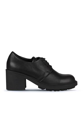 کفش کلاسیک مشکی زنانه چرم خالص Bueno Shoes - کد 766884039
