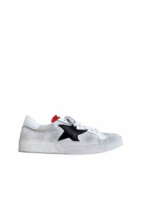 کفش اسنیکر سفید مردانه چرم اصل Bueno Shoes - کد 66909528