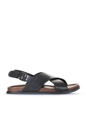 صندل مشکی مردانه پاشنه تخت Bueno Shoes - کد 773781837