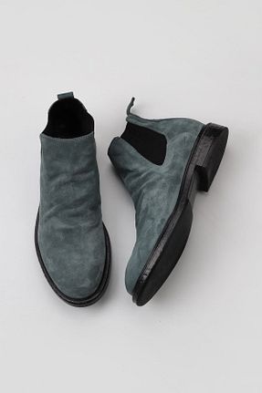 بوت / نیم بوت سبز مردانه چرم خالص Bueno Shoes - کد 645437370