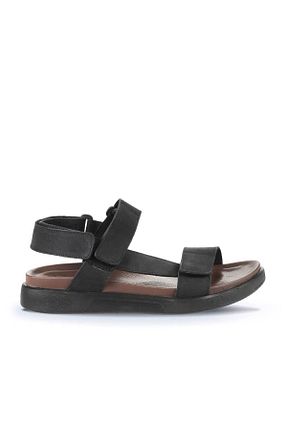 صندل مشکی مردانه پاشنه تخت Bueno Shoes - کد 773781773