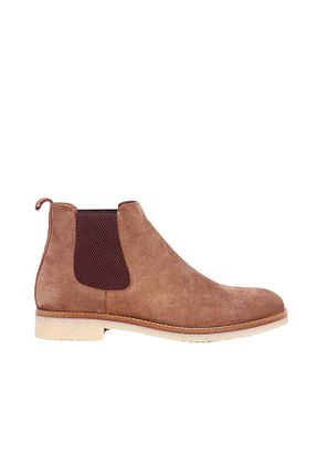 بوت / نیم بوت قهوه ای مردانه چرم خالص Bueno Shoes - کد 92813754