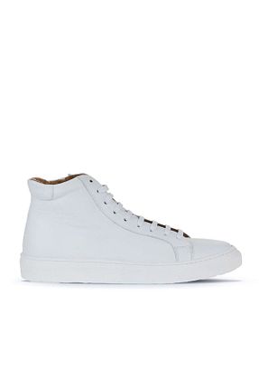 بوت / نیم بوت سفید زنانه چرم خالص Bueno Shoes - کد 771955219