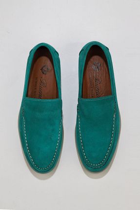 کفش کژوال سبز زنانه چرم خالص Bueno Shoes - کد 306052687
