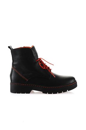 بوت / نیم بوت مشکی زنانه چرم خالص Bueno Shoes - کد 169451719