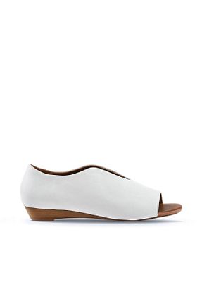 بابت سفید زنانه چرم خالص Bueno Shoes - کد 341542921