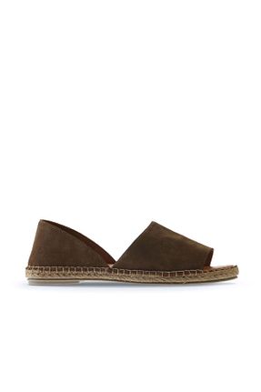 بابت قهوه ای زنانه چرم خالص Bueno Shoes - کد 341545655