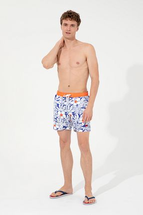 شلوارک ساحلی سرمه ای مردانه پلی استر U.S. Polo Assn. - کد 435960375