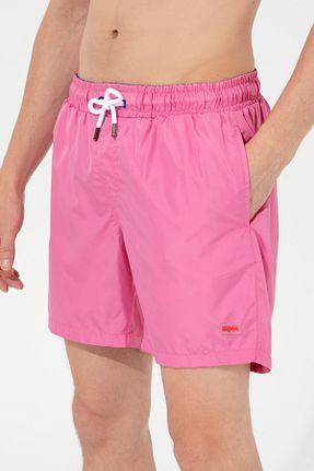 شلوارک ساحلی صورتی مردانه پلی استر U.S. Polo Assn. - کد 435961638