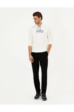 شلوار کرمگن مشکی مردانه اسلیم Pierre Cardin - کد 833081874