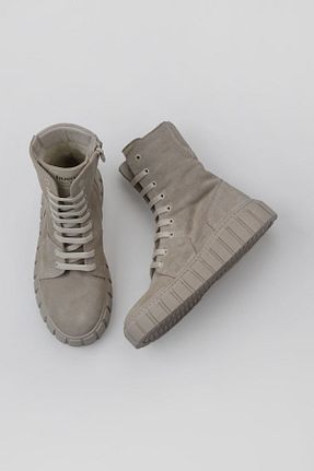 بوت / نیم بوت بژ زنانه چرم خالص Bueno Shoes - کد 452773703