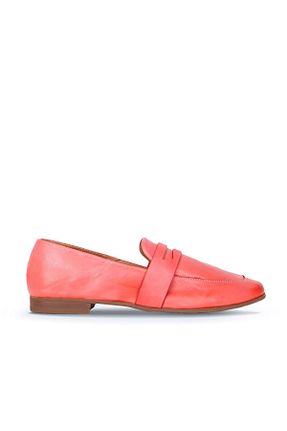 بابت نارنجی زنانه چرم خالص Bueno Shoes - کد 101914666