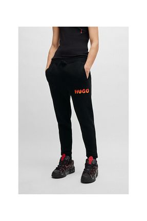 شلوار کرمگن مشکی مردانه رگولار HUGO - کد 804038181