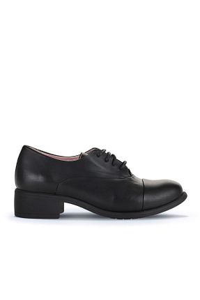 کفش کلاسیک مشکی زنانه چرم خالص Bueno Shoes - کد 765266259