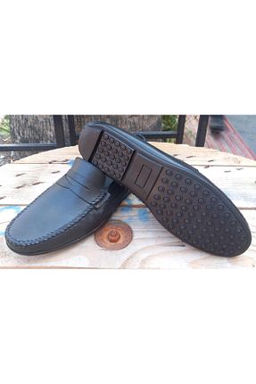 کفش لوفر مشکی مردانه چرم خالص BAGSSHOES - کد 846241202
