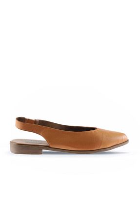 بابت قهوه ای زنانه چرم خالص Bueno Shoes - کد 66877849