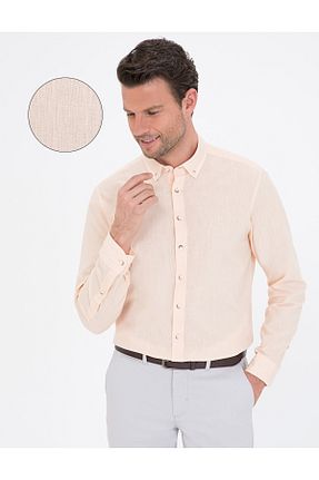 پیراهن صورتی مردانه رگولار Pierre Cardin - کد 96946547