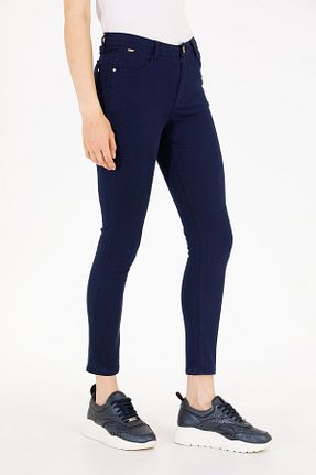 شلوار سرمه ای زنانه الاستین U.S. Polo Assn. - کد 839065778