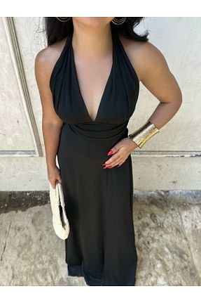 لباس مشکی زنانه بافتنی moneta boutique - کد 846512832
