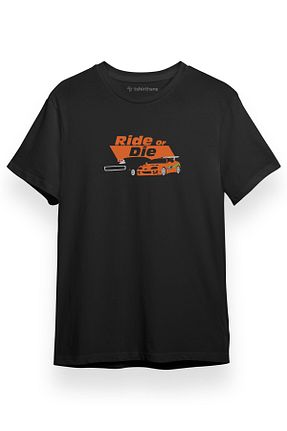 تیشرت مشکی مردانه رگولار Tshirthane - کد 783080636
