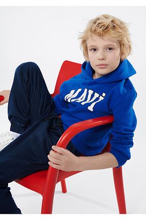 شلوار آبی بچه گانه پنبه ای Mavi - کد 376347876