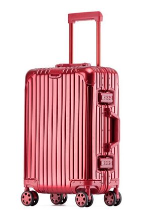 ساک و چمدان قرمز زنانه آهن Monat Luggages - کد 823684996