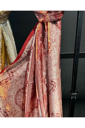 شال زرشکی زنانه LEAUDER WOMEN - کد 858141971