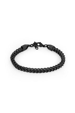 دستبند استیل (فولاد) مشکی مردانه استیل ضد زنگ Daniel Klein - کد 843245751