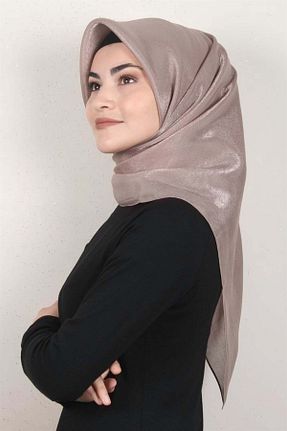 روسری صورتی ساده PİRAMİT - کد 305367430