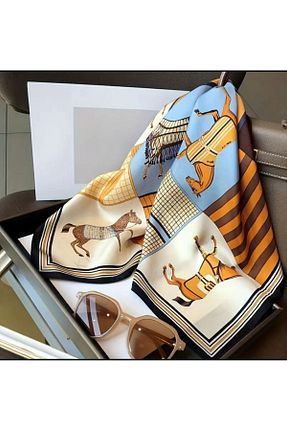 روسری نارنجی İpek Tivil LWP Shop - کد 849716345