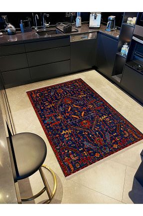 فرش رنگی قابل شستشو Rugs Modern Halı - کد 858509667