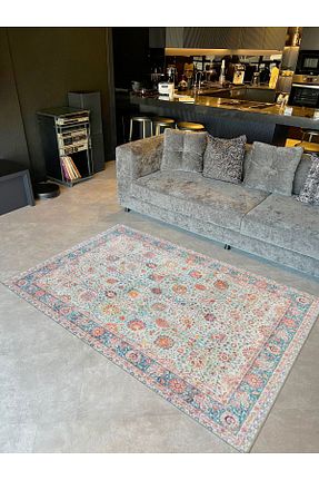 فرش رنگی قابل شستشو Rugs Modern Halı - کد 858509674